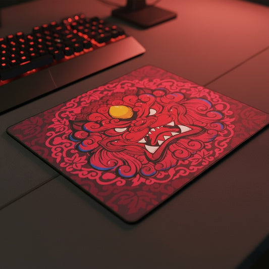 Fire Dragon Control Gaming Mousepad 44*40*4mm