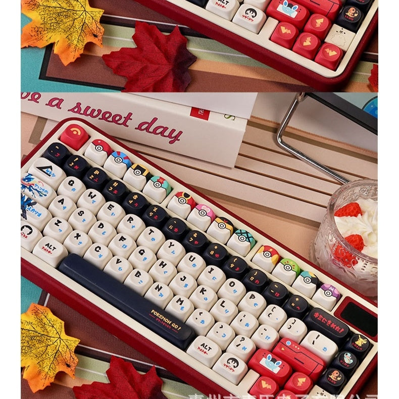 Pokemon Go Moa-Cherry PBT Keycaps
