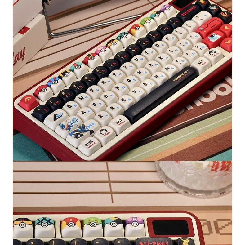 Pokemon Go Moa-Cherry PBT Keycaps