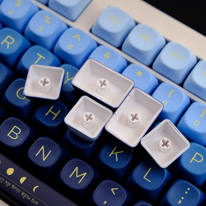 Blue Moon Moa Sanskrit PBT Keycaps