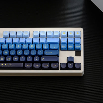 Blue Moon Moa Sanskrit PBT Keycaps