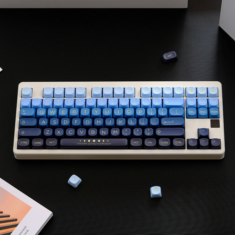 Blue Moon Moa Sanskrit PBT Keycaps