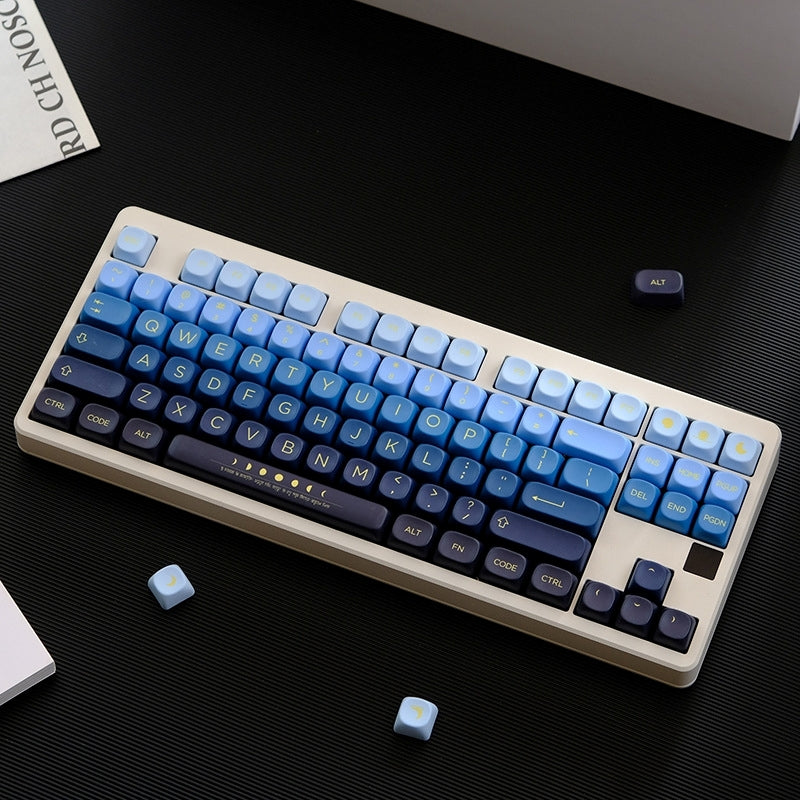 Blue Moon Moa Sanskrit PBT Keycaps