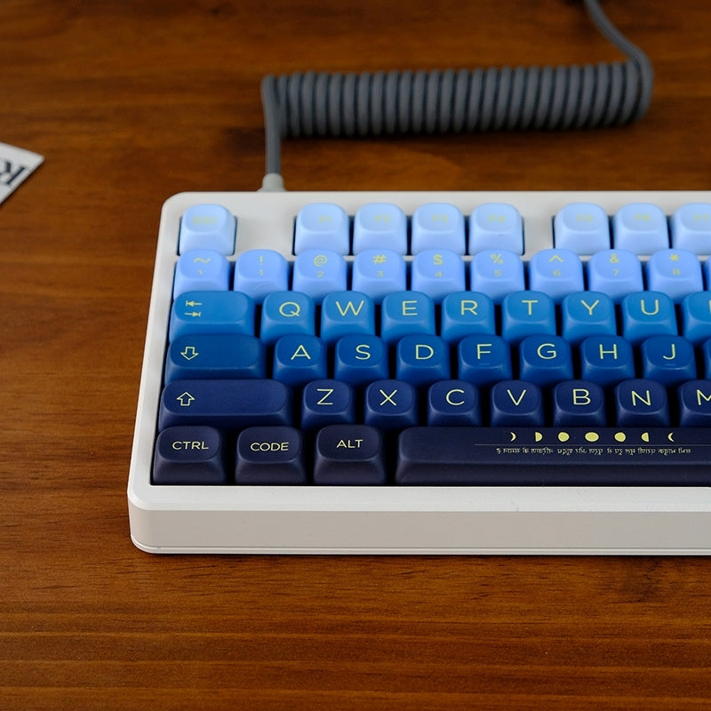 Blue Moon Moa Sanskrit PBT Keycaps