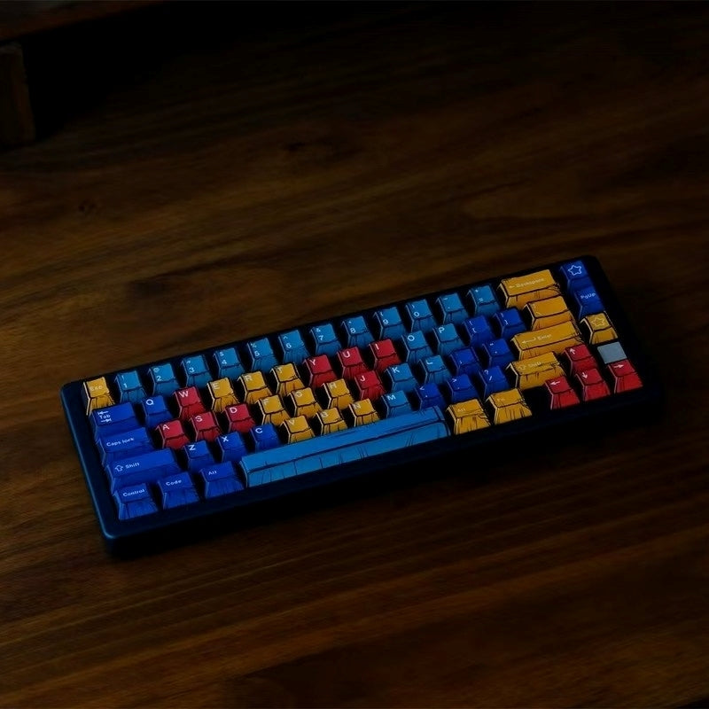 Panels Comics Manga Cherry PBT Keycaps