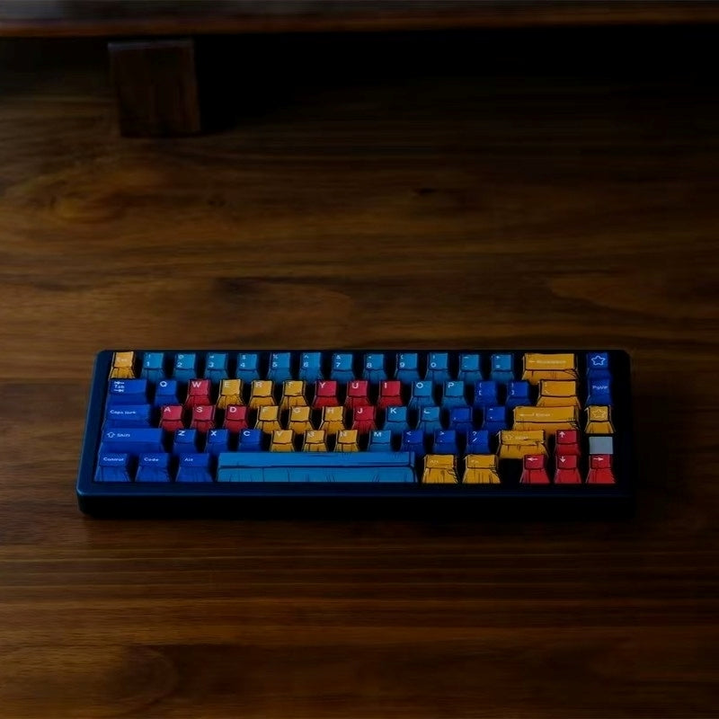 Panels Comics Manga Cherry PBT Keycaps