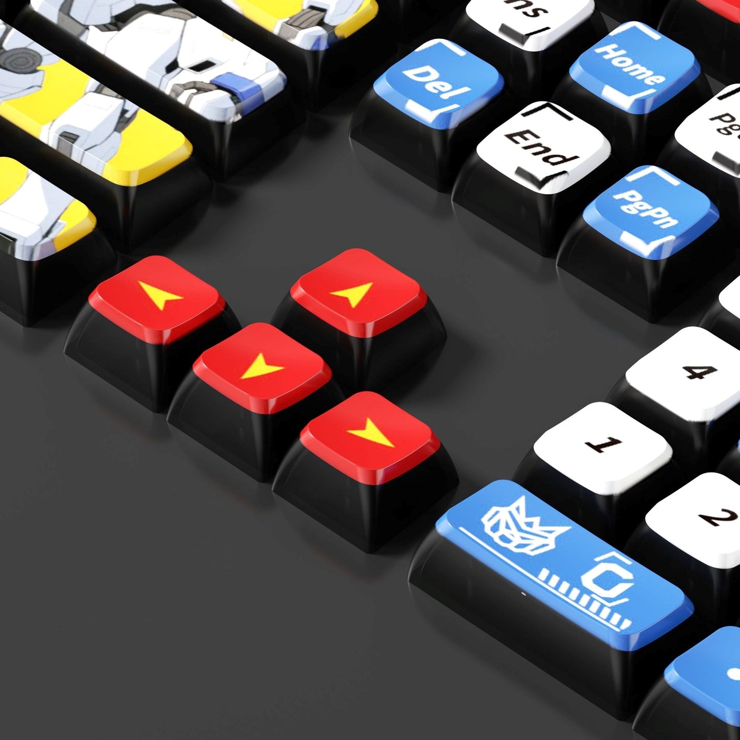 Gundam Robot XDA PBT PC Keycaps