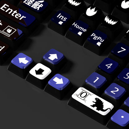 Monster 6 Theme XDA PBT PC Keycaps