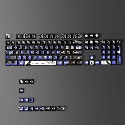 Monster 6 Theme XDA PBT PC Keycaps