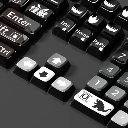 Monster 6 Theme XDA PBT PC Keycaps