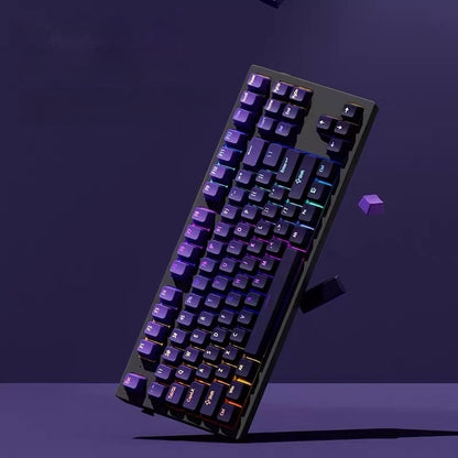 Cyberspace Deep Amethyst Top Backlit OEM PBT Keycaps