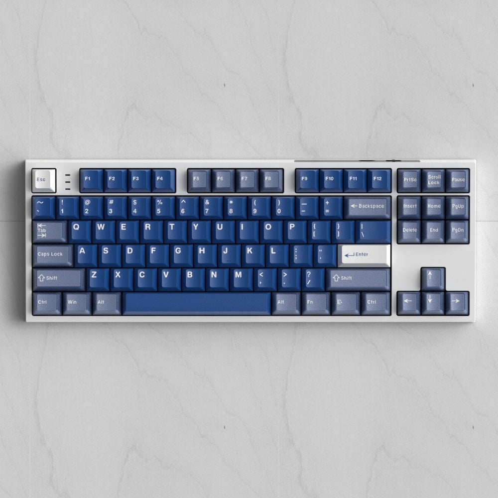 Jade Midnight Blue Quality Cherry Doubleshot Keycaps