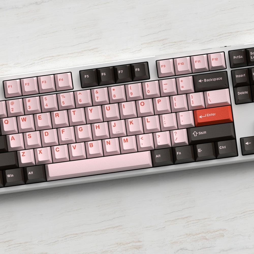 Cranberry Crush Quality Cherry Doubleshot Keycaps