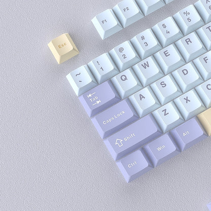Pastel Dream Taro Milk Cherry Doubleshot PBT Keycaps