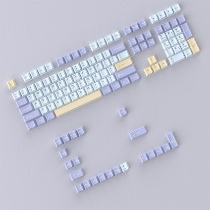 Pastel Dream Taro Milk Cherry Doubleshot PBT Keycaps