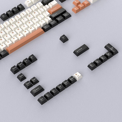 Terracotta Sunset Cherry Doubleshot PBT Keycaps