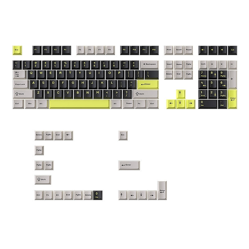 Cyberlime Cherry Doubleshot PBT Keycaps