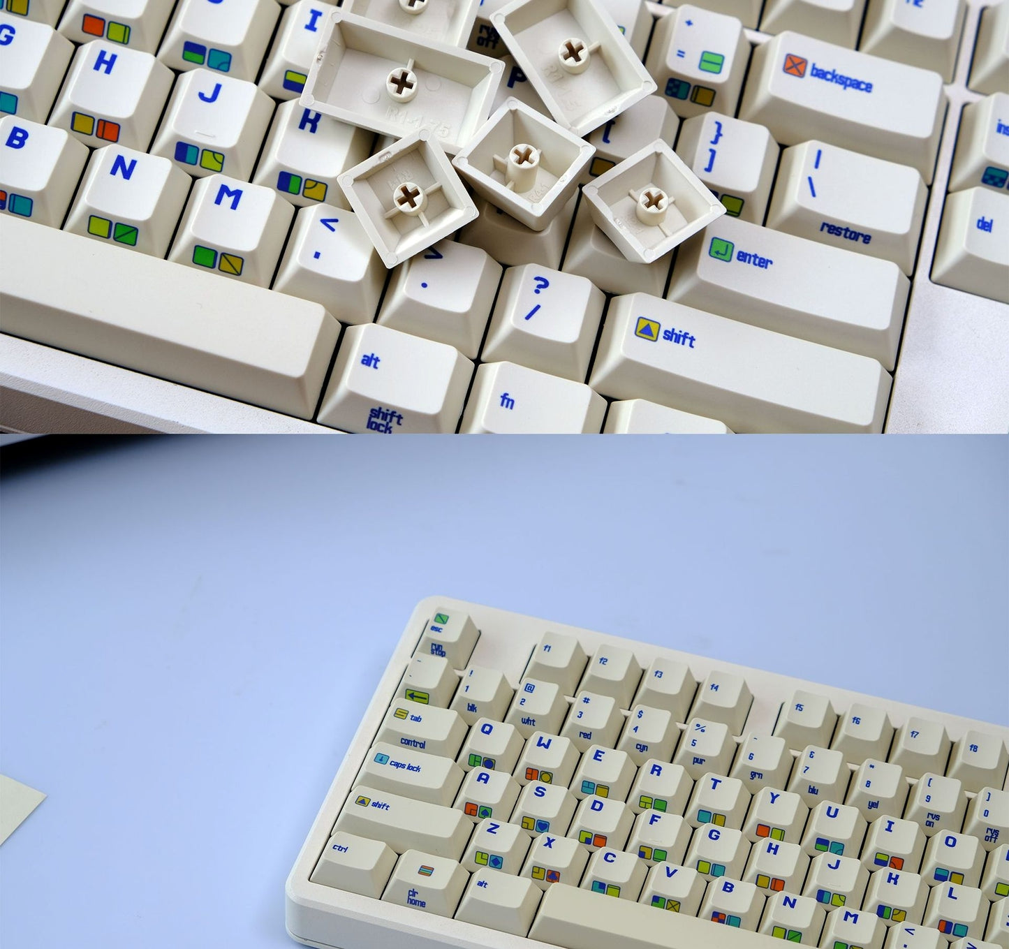 C64 R2 Cherry Thick PBT Keycaps