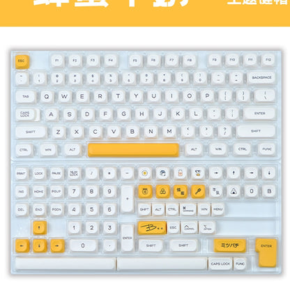Milk & Honey MOA PBT Keycaps Mac Compatible