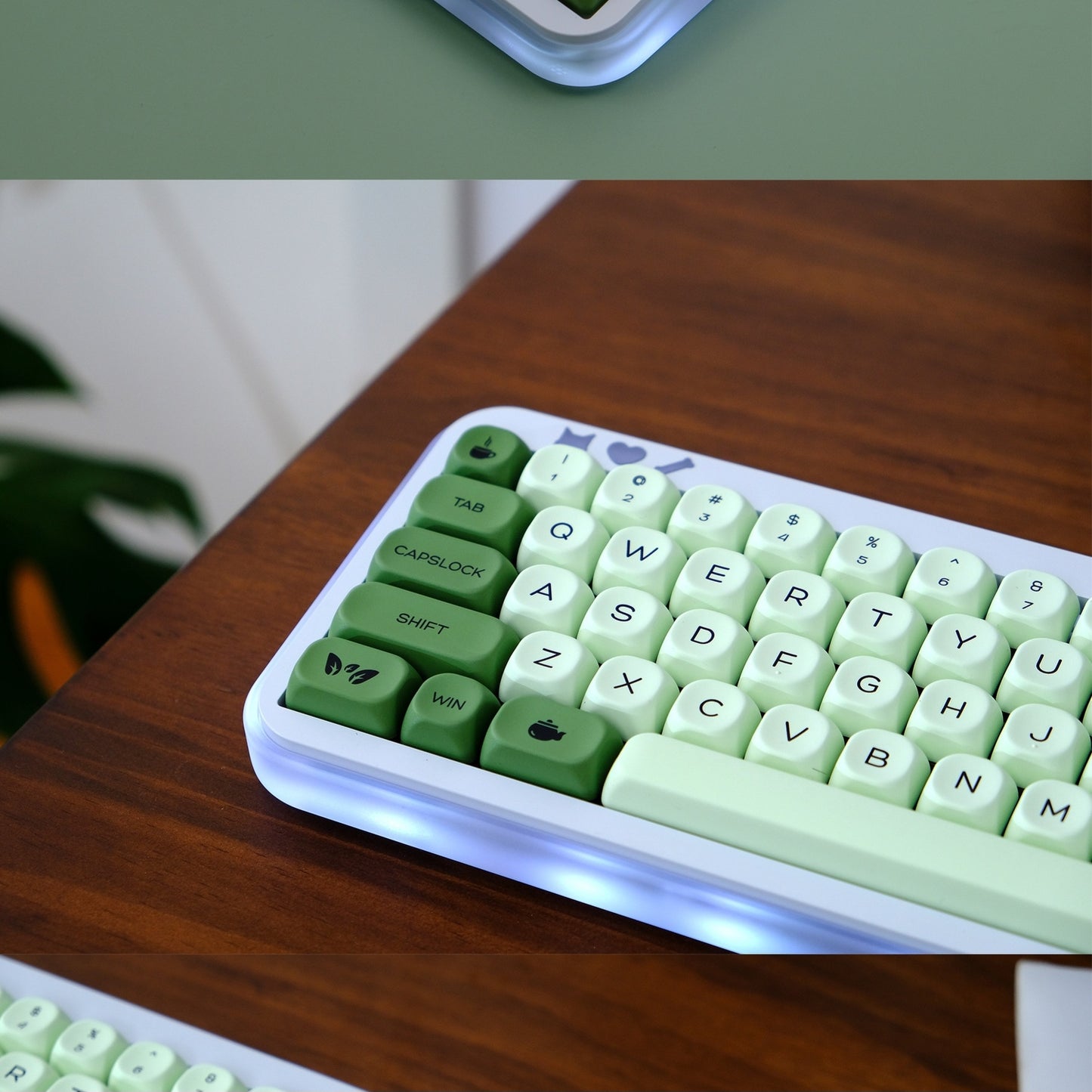 Matcha Latte Moa PBT Keycaps
