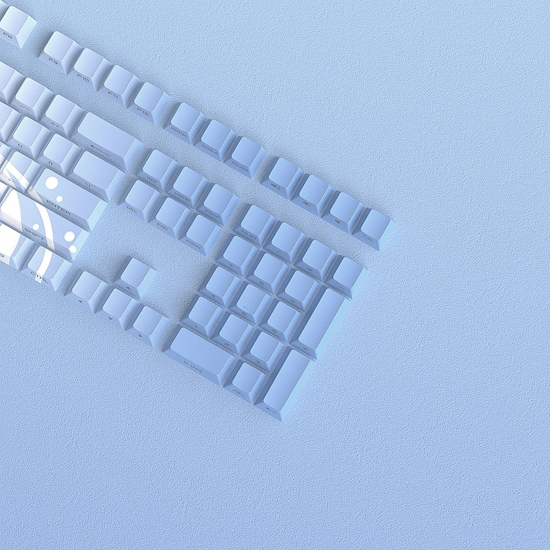 Aqua Ripple Side Backlit Cherry Keycaps
