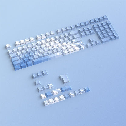 Aqua Ripple Side Backlit Cherry Keycaps