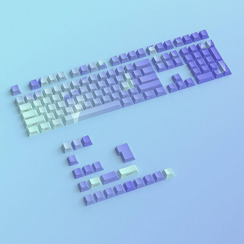 Vaporwave Geometry Side Backlit Cherry Keycaps
