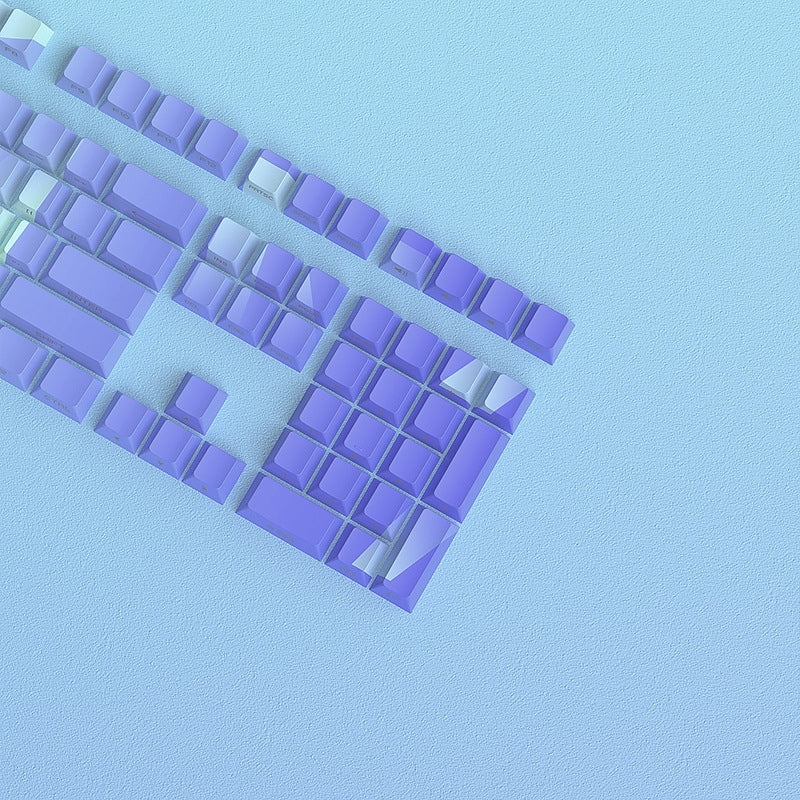 Vaporwave Geometry Side Backlit Cherry Keycaps