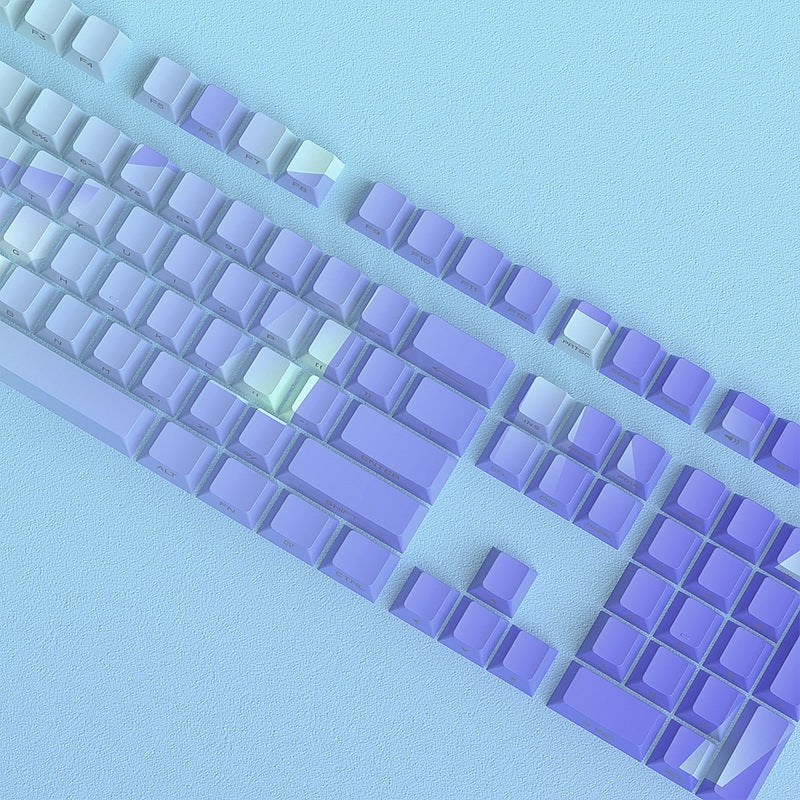 Vaporwave Geometry Side Backlit Cherry Keycaps