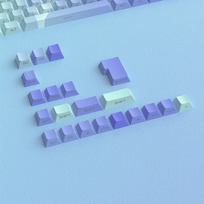 Vaporwave Geometry Side Backlit Cherry Keycaps