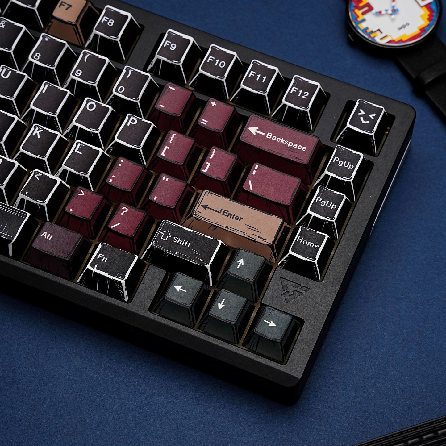 Comic Mixed Light R2 Cherry 1.7mm Thick PBT Keycaps