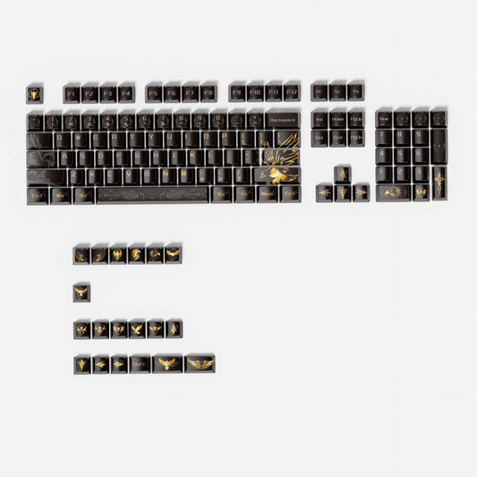 Golden Eagle Cherry PBT Keycaps