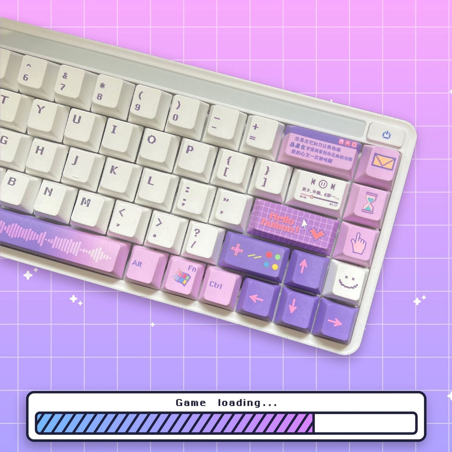 Missing The 20th Century Cherry PBT Keycaps