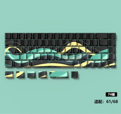 Flow Shadow Cherry Side Backlit Keycaps