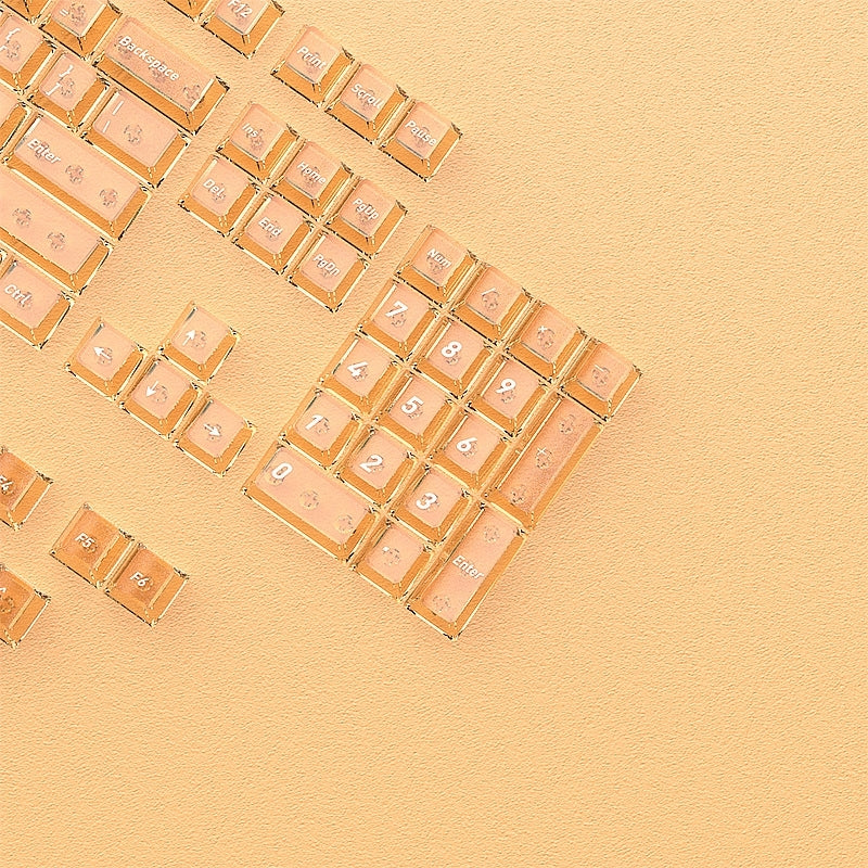 Sunset Glow Gradient PBT PC Dual Tone Cherry Keycaps