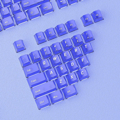 Glacial Gradient PBT PC Dual Tone Cherry Keycaps