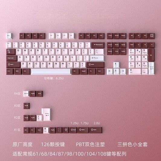 Darling Cherry Doubleshot PBT Keycaps