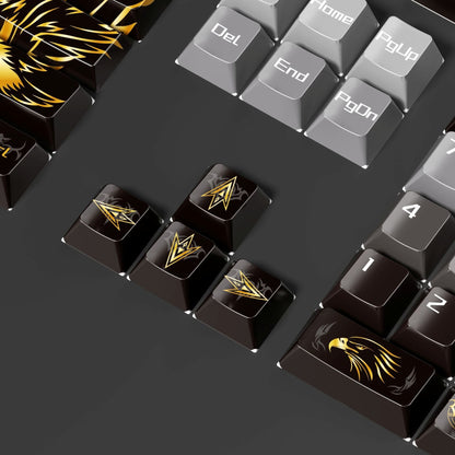 Golden Eagle R2 Cherry PBT Keycaps
