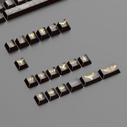 Golden Eagle R2 Cherry PBT Keycaps