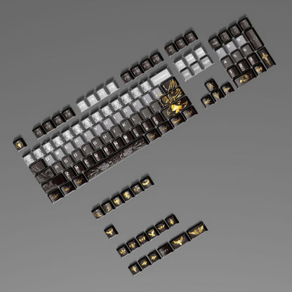 Golden Eagle R2 Cherry PBT Keycaps
