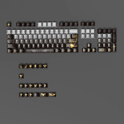 Golden Eagle R2 Cherry PBT Keycaps