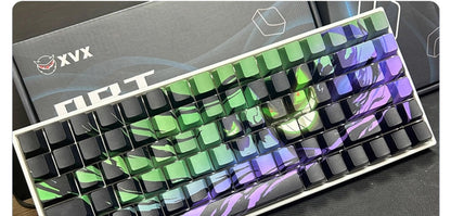 Gengar Shine-Through Double shot Cherry Profile PBT Keycap Set