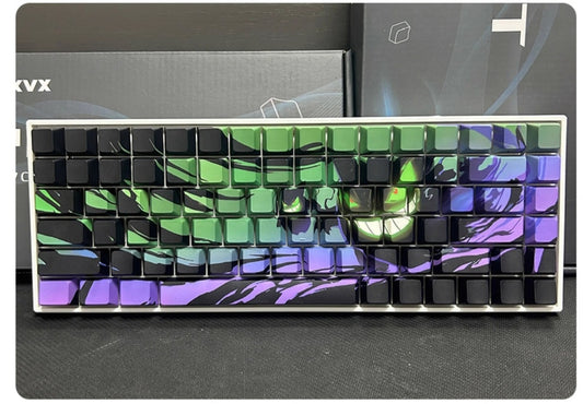 Gengar Shine-Through Double shot Cherry Profile PBT Keycap Set