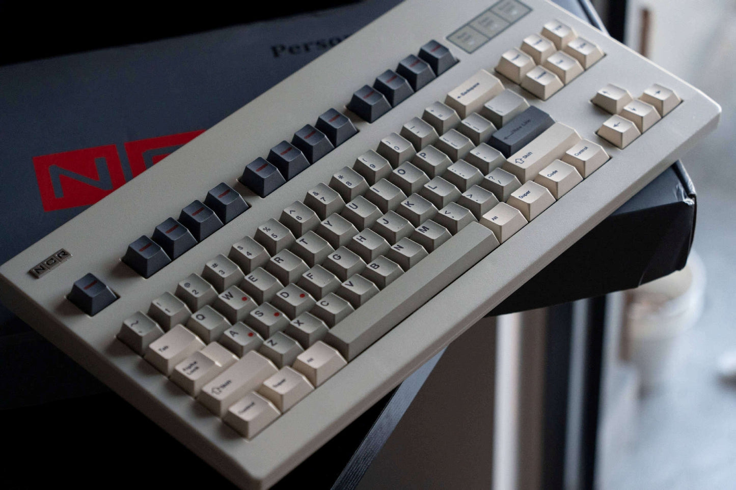 PREMIUM Red Light Cherry PBT Keycaps With PBT Storage Box