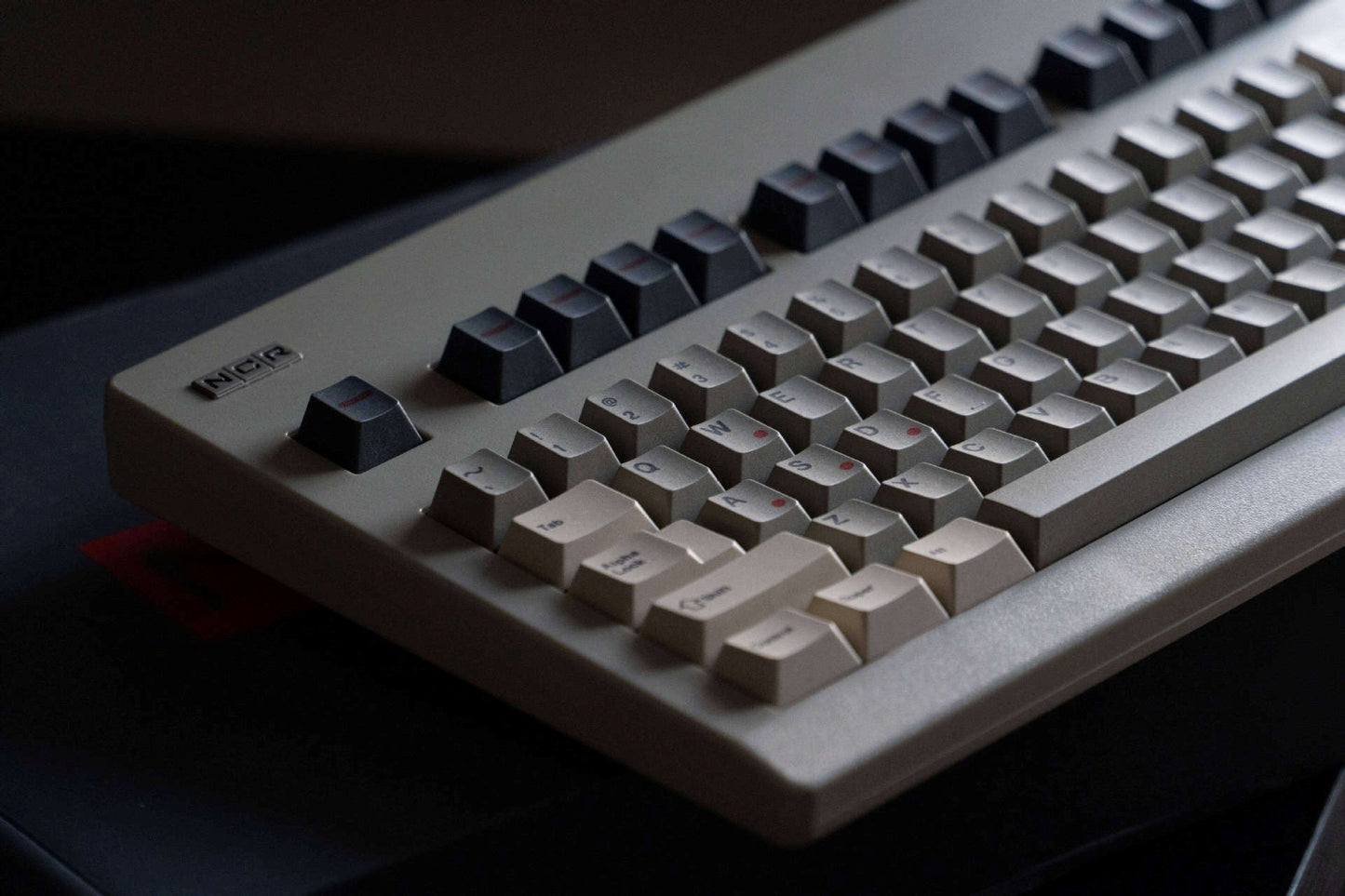 PREMIUM Red Light Cherry PBT Keycaps With PBT Storage Box