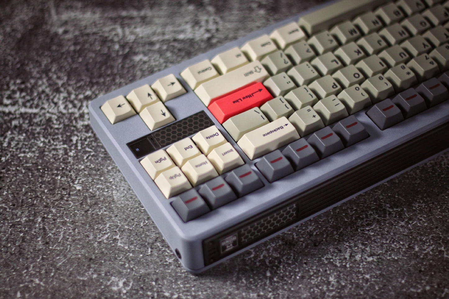 PREMIUM Red Light Cherry PBT Keycaps With PBT Storage Box
