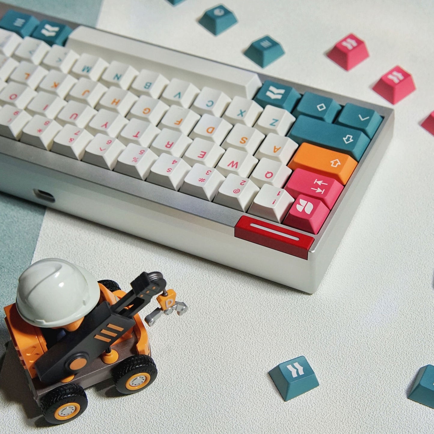 PREMIUM Salt Lake Cherry PBT Keycaps