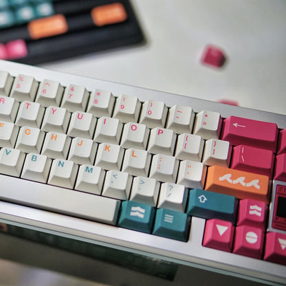 PREMIUM Salt Lake Cherry PBT Keycaps