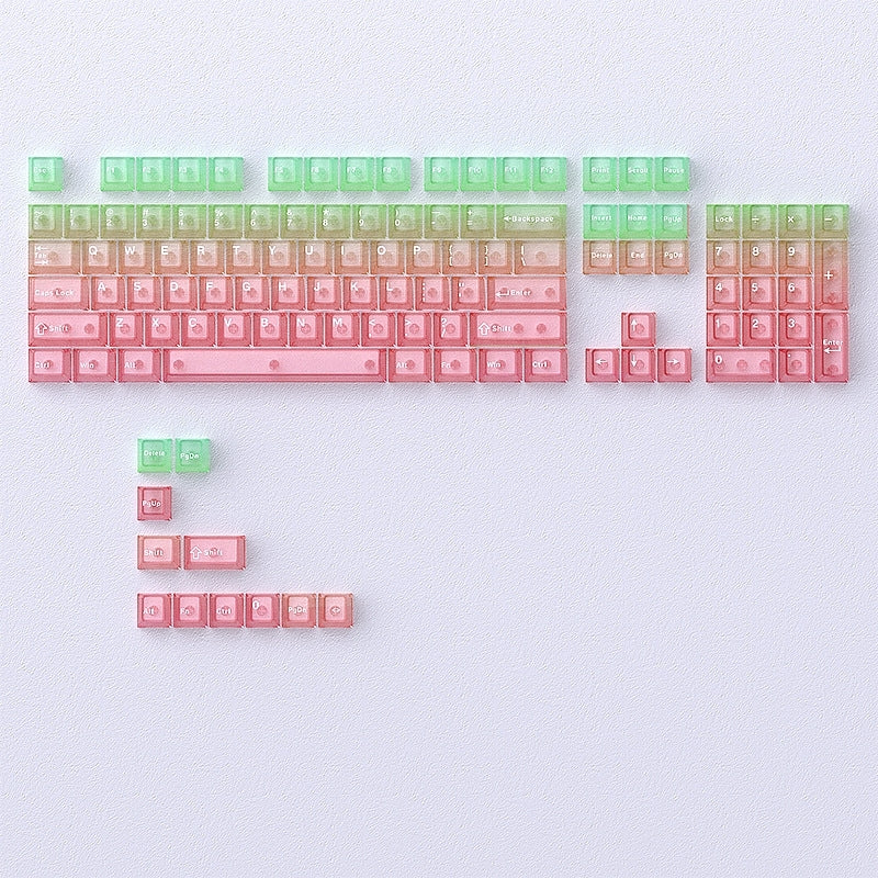 Tropical Dream Matte Translucent Cherry Keycaps