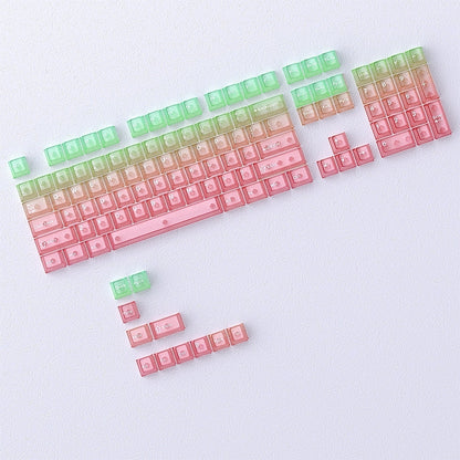 Tropical Dream Matte Translucent Cherry Keycaps